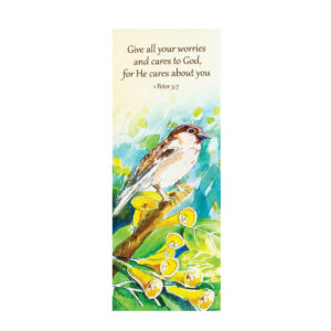 Birds of the Garden Tomb Bookmark - Sparrow