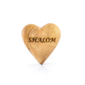 Shalom Heart (carved)
