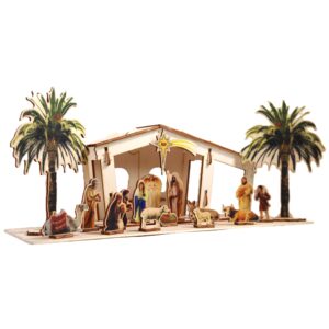 Christmas Scene Model - Color