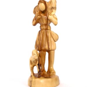 Shepherd with Sheep Figure